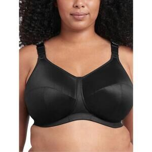 NEW GODDESS women's celeste soft cup bra - plus size in black